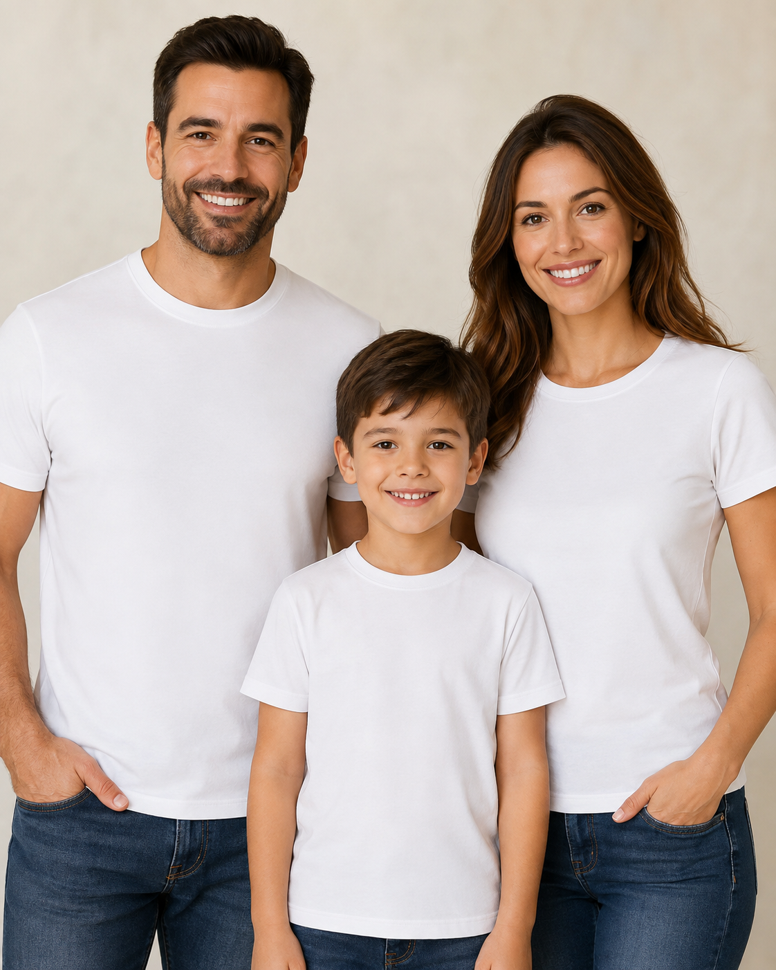 Pai + mãe + filho